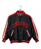 Undergroundアンダーグラウンド）の古着「スタジャン」｜ブラック×レッド