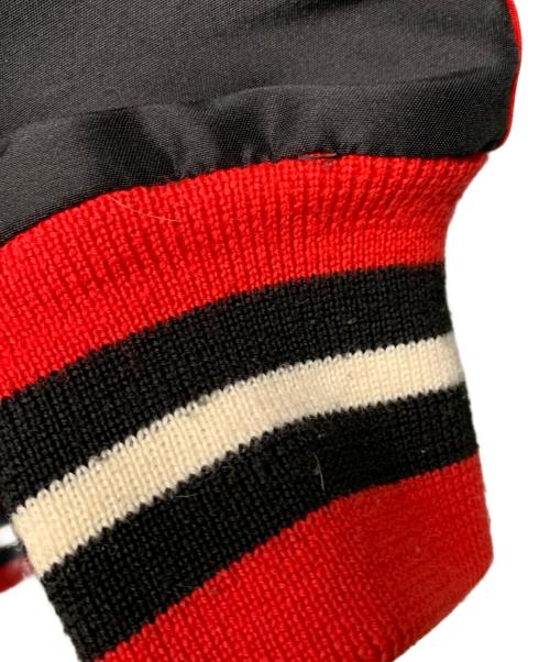 Underground（アンダーグラウンド）UNDERGROUND (アンダーグラウンド) スタジャン ブラック×レッド サイズ:2XLの古着・服飾アイテム