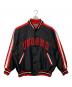 UNDERGROUND（アンダーグラウンド）の古着「スタジャン」｜ブラック×レッド