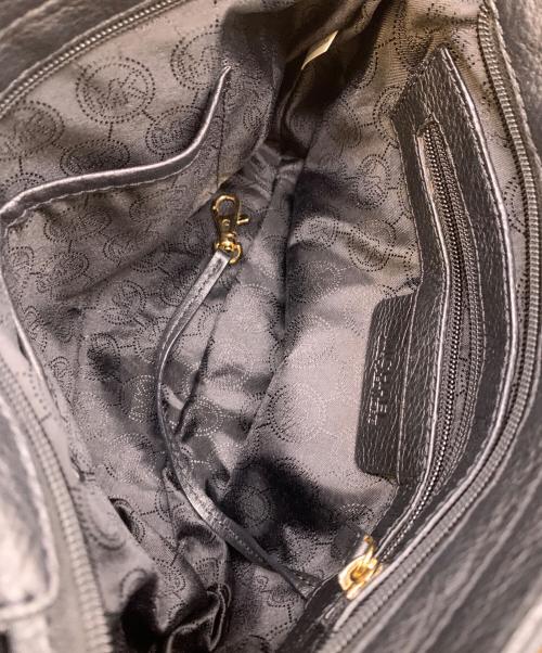 MICHAEL KORS（マイケル・コース）MICHAEL KORS (マイケルコース) ハンドバッグ ブラックの古着・服飾アイテム