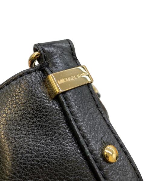 MICHAEL KORS（マイケル・コース）MICHAEL KORS (マイケルコース) ハンドバッグ ブラックの古着・服飾アイテム