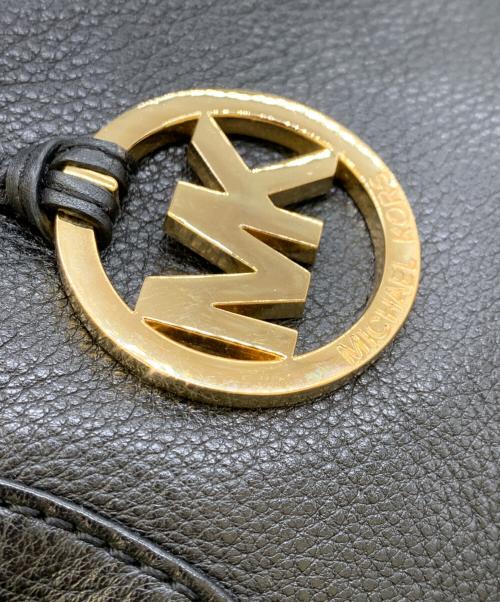 MICHAEL KORS（マイケル・コース）MICHAEL KORS (マイケルコース) ハンドバッグ ブラックの古着・服飾アイテム