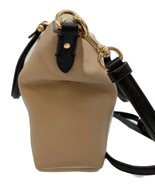 COACH（コーチ）COACH (コーチ) ショルダーバッグ ホワイト×ブラウンの古着・服飾アイテム