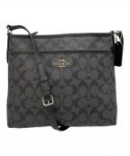 COACHコーチ）の古着「ショルダーバッグ」｜ブラック