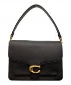 COACHコーチ）の古着「ダビーショルダーバッグ」｜ブラック