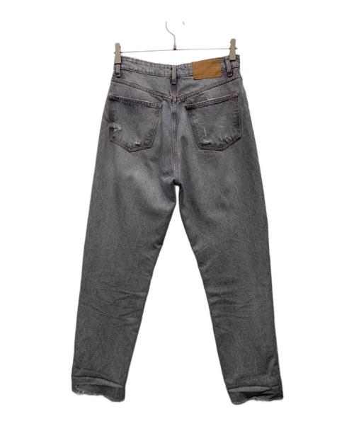 ZARA（ザラ）ZARA (ザラ) カットオフデニムパンツ グレー サイズ:USA6の古着・服飾アイテム