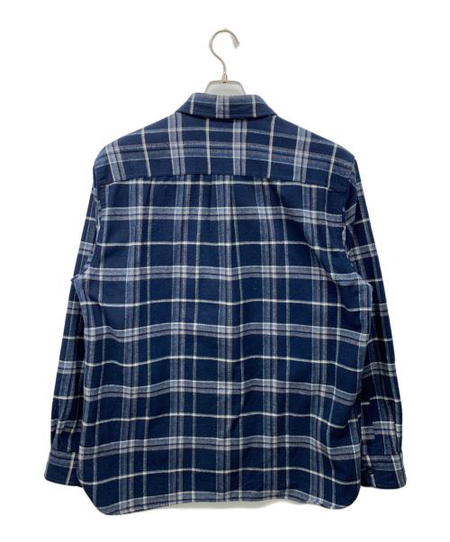 L.L.Bean（エルエルビーン）L.L.Bean (エルエルビーン) シャミー クロス シャツ プラッド ブルー サイズ:Lの古着・服飾アイテム