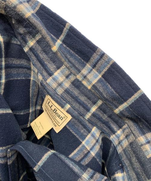L.L.Bean（エルエルビーン）L.L.Bean (エルエルビーン) シャミー クロス シャツ プラッド ブルー サイズ:Lの古着・服飾アイテム