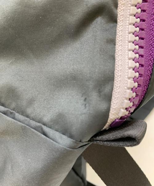 agnes b voyage（アニエスベーボヤージュ）agnes b voyage (アニエスベーボヤージュ) リュック ブラック×パープルの古着・服飾アイテム