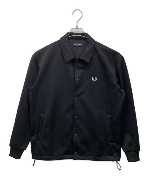 FRED PERRY（フレッドペリー）FRED PERRY (フレッドペリー) トラックコーチジャケット ブラック サイズ:Sの古着・服飾アイテム