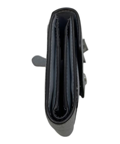 COACH（コーチ）COACH (コーチ) 3つ折り財布 スカイブルーの古着・服飾アイテム