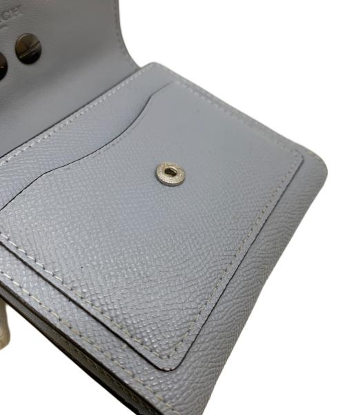 COACH（コーチ）COACH (コーチ) 3つ折り財布 スカイブルーの古着・服飾アイテム