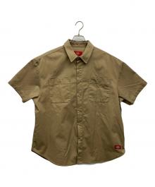 Dickies（ディッキーズ）の古着「ワークシャツ」｜ベージュ