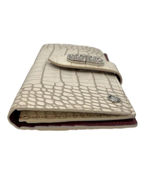 A.D.M.J.（エーディーエムジェイ）A.D.M.J. (エーディーエムジェイ) 長財布 ホワイトの古着・服飾アイテム