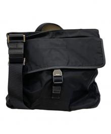 PRADA（プラダ）の古着「ナイロンショルダーバッグ」｜ブラック