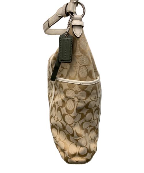 COACH（コーチ）COACH (コーチ) 2WAYショルダーバッグ ベージュの古着・服飾アイテム