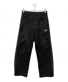 Needles×nano・universe（ニードルズ×ナノ・ユニバース）の古着「トラックパンツ」｜ブラック