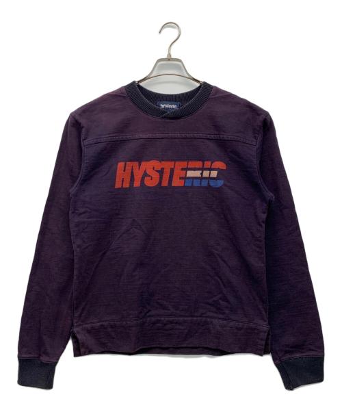 histeric（ヒステリック）histeric (ヒステリック) フロントロゴスウェット パープル サイズ:Freeの古着・服飾アイテム