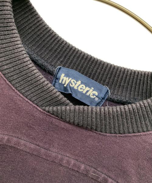 histeric（ヒステリック）histeric (ヒステリック) フロントロゴスウェット パープル サイズ:Freeの古着・服飾アイテム