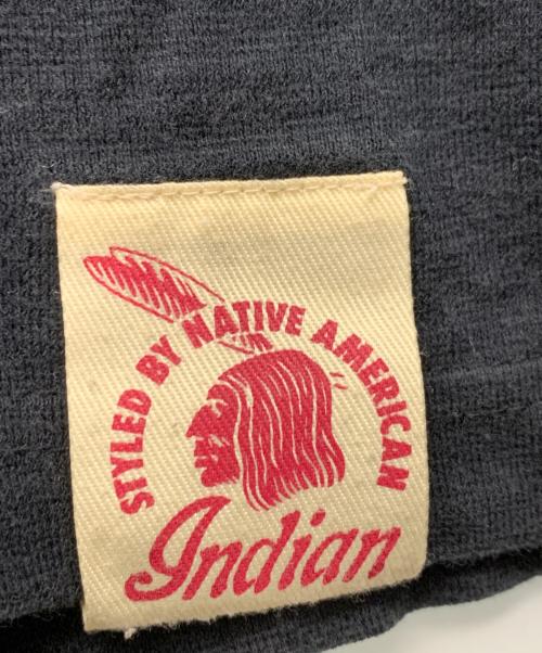 INDIAN MOTORCYCLE（インディアンモーターサイクル）INDIAN MOTORCYCLE (インディアンモーターサイクル) カットソー ブラック サイズ:Mの古着・服飾アイテム