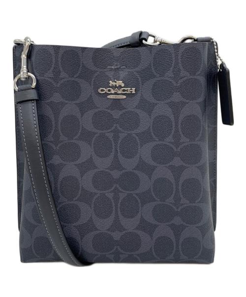 COACH（コーチ）COACH (コーチ) モリー バケット バッグ ネイビーの古着・服飾アイテム