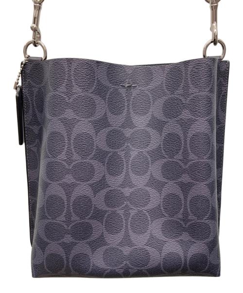 COACH（コーチ）COACH (コーチ) モリー バケット バッグ ネイビーの古着・服飾アイテム