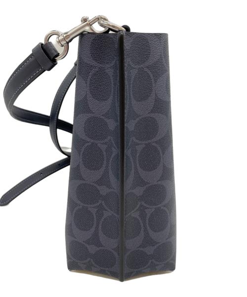 COACH（コーチ）COACH (コーチ) モリー バケット バッグ ネイビーの古着・服飾アイテム