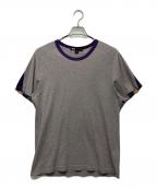 Y-3×adidasワイスリー×アディダス）の古着「リンガーネックTシャツ」｜グレー