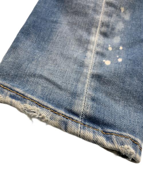 DSQUARED2（ディースクエアード）DSQUARED2 (ディースクエアード) スキニーデニムパンツ ネイビー サイズ:42の古着・服飾アイテム