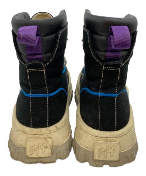 Eytys（エイティーズ）Eytys (エイティーズ) ハイカットスニーカー ブラック×ブルー サイズ:26.8の古着・服飾アイテム