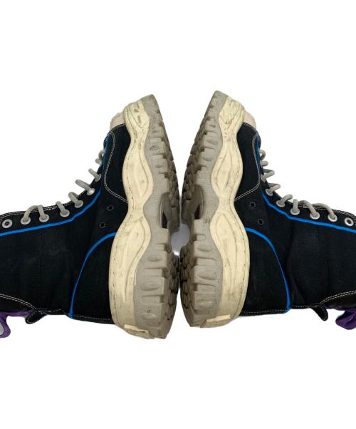 Eytys（エイティーズ）Eytys (エイティーズ) ハイカットスニーカー ブラック×ブルー サイズ:26.8の古着・服飾アイテム