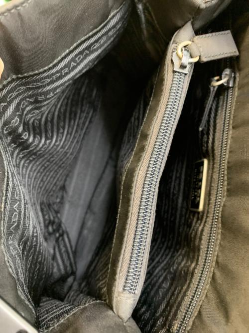 PRADA（プラダ）PRADA (プラダ) ハンドバッグ ブラックの古着・服飾アイテム