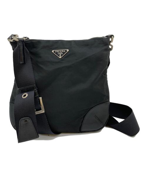 PRADA（プラダ）PRADA (プラダ) ショルダーバッグ ブラックの古着・服飾アイテム