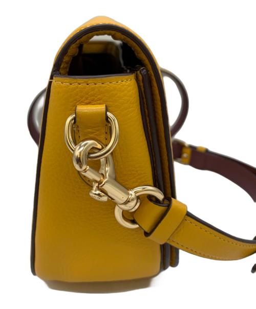 COACH（コーチ）COACH (コーチ) サドル バッグ ウィズ ホース アンド キャリッジ イエローの古着・服飾アイテム