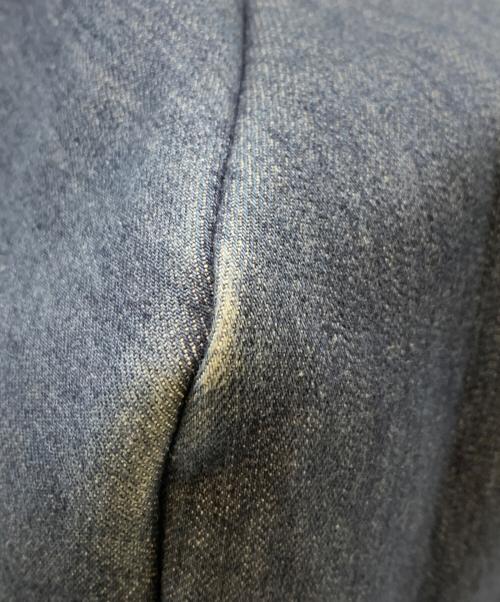 PRADA（プラダ）PRADA (プラダ) 2WAYハンドバッグ ネイビー×カーキの古着・服飾アイテム