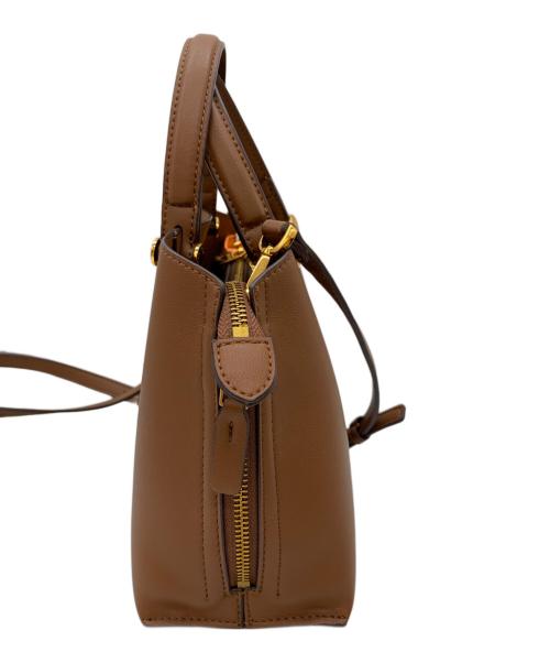 EPOR（エポール）EPOR (エポール) 2WAYバッグ ブラウンの古着・服飾アイテム