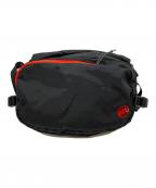 MAMMUTマムート）の古着「ウエストバッグ」｜ブラック×レッド