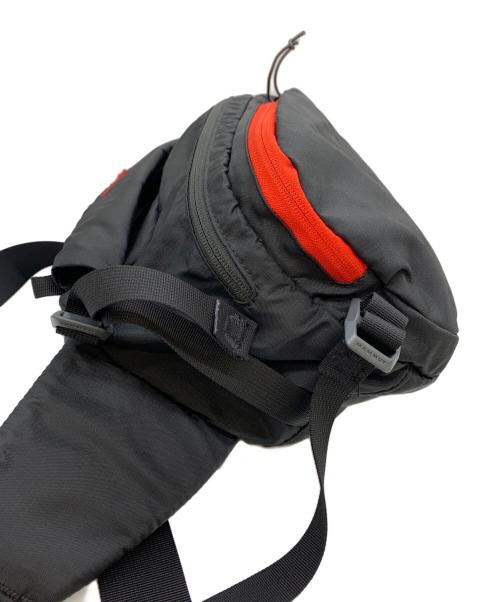 MAMMUT（マムート）MAMMUT (マムート) ウエストバッグ ブラック×レッドの古着・服飾アイテム