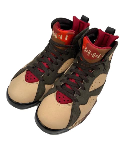 NIKE（ナイキ）NIKE (ナイキ) ハイカットスニーカー ブラウン×ベージュ サイズ:26.5の古着・服飾アイテム