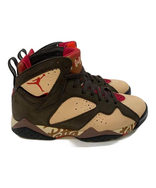 NIKE（ナイキ）NIKE (ナイキ) ハイカットスニーカー ブラウン×ベージュ サイズ:26.5の古着・服飾アイテム