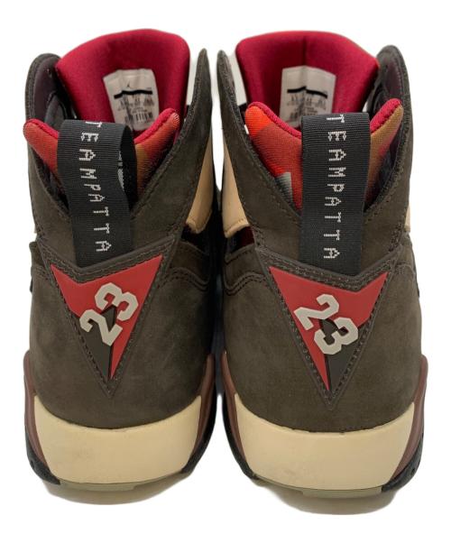 NIKE（ナイキ）NIKE (ナイキ) ハイカットスニーカー ブラウン×ベージュ サイズ:26.5の古着・服飾アイテム