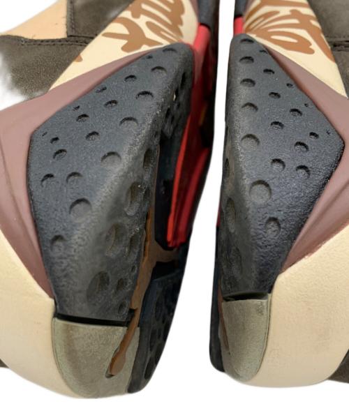 NIKE（ナイキ）NIKE (ナイキ) ハイカットスニーカー ブラウン×ベージュ サイズ:26.5の古着・服飾アイテム