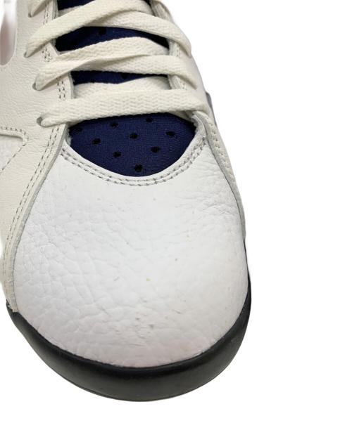 NIKE（ナイキ）NIKE (ナイキ) ハイカットスニーカー ホワイト×ネイビー サイズ:26.5の古着・服飾アイテム