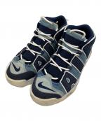 NIKEナイキ）の古着「ハイカットスニーカー」｜ネイビー×ホワイト