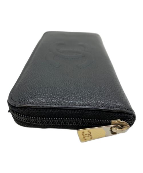 CHANEL（シャネル）CHANEL (シャネル) 長財布 ブラックの古着・服飾アイテム