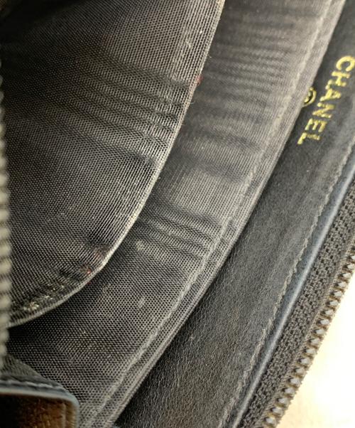 CHANEL（シャネル）CHANEL (シャネル) 長財布 ブラックの古着・服飾アイテム