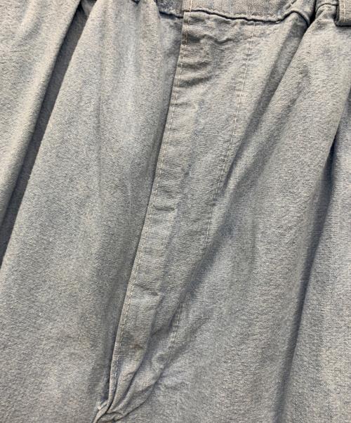 POLO RALPH LAUREN（ポロ・ラルフローレン）POLO RALPH LAUREN (ポロ・ラルフローレン) タックデニムパンツ スカイブルー サイズ:38/30の古着・服飾アイテム