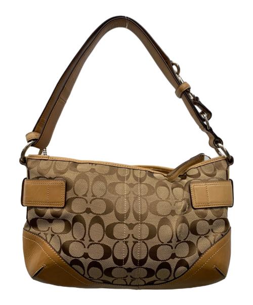 COACH（コーチ）COACH (コーチ) ハンドバッグ ベージュの古着・服飾アイテム