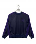 Needlesニードルズ）の古着「トラッククルーネックシャツ」｜ネイビー