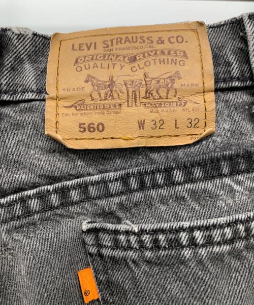 LEVI'S（リーバイス）LEVI'S (リーバイス) 560デニムパンツ グレー サイズ:W32の古着・服飾アイテム